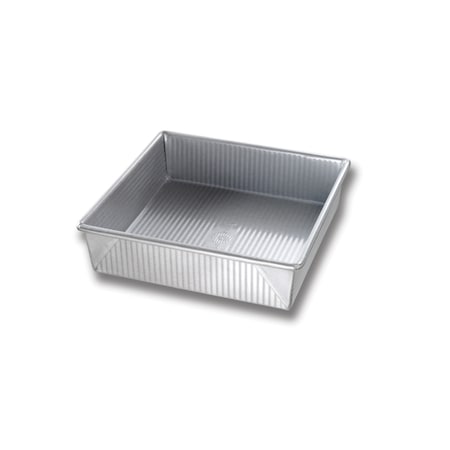 Usa Pan USA Pan 9.5 in. W X 9-1/2 in. L Cake Pan Silver 1 pk 1130BW-6